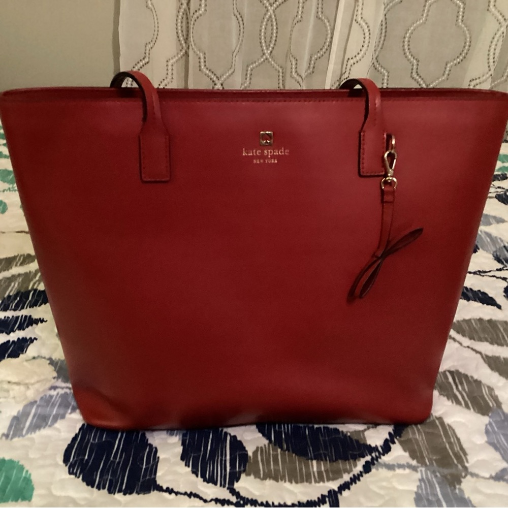 Kate Spade-Red Tote